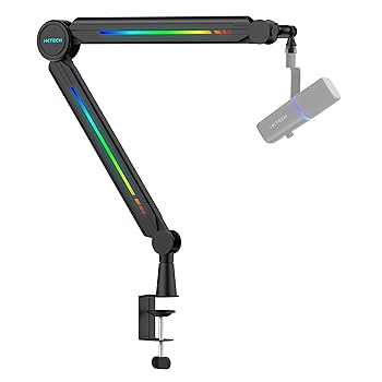 Amazon | IXTECH RGBマイクブームアーム ハイプロファイル